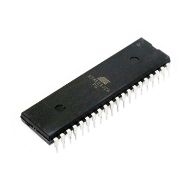 Atmel ATmega32A AVR MCU Microcontroller DIP-40 PIN, 32 I/O, 8xADC
